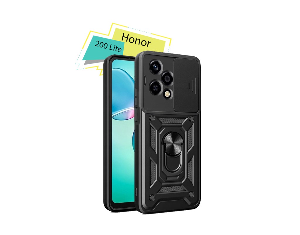 Чехол для мобильного телефона BeCover Military Honor 200 Lite Black (713044)