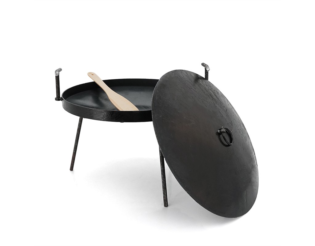 Сковорода з диска борони SHOP PAN 50см+кришка