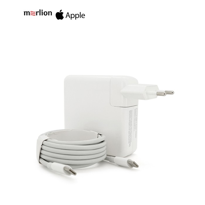 Блок живлення MERLION для ноутбука Apple MacBook USB-C 20.3V 4.8A (96 Вт)