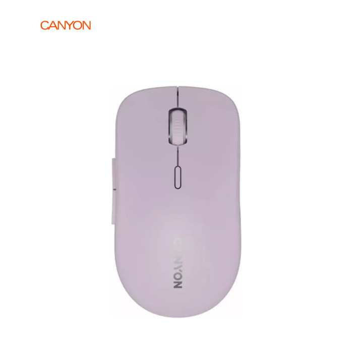 Мишка Canyon MW-12 Wireless/Bluetooth Pink (CNS-CMSW12P)