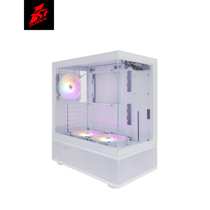 Корпус для ПК 1stPlayer Mi7-A-WH-2F7R-W-1F7-W