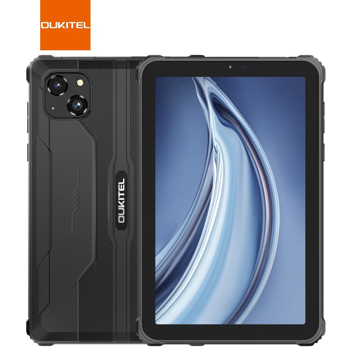 Планшет Oukitel RT3pro 8” HD / 4GB/128GB / G81 / 5150mAh / 16+8Мп / IP69K / LTE Black