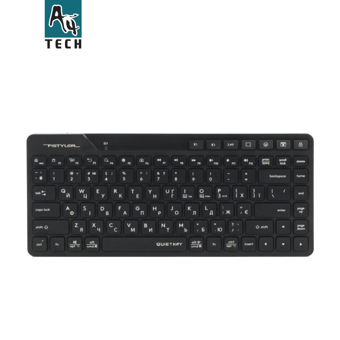 Клавіатура A4Tech FBK26C AS Wireless/Bluetooth Black (4711421000208)