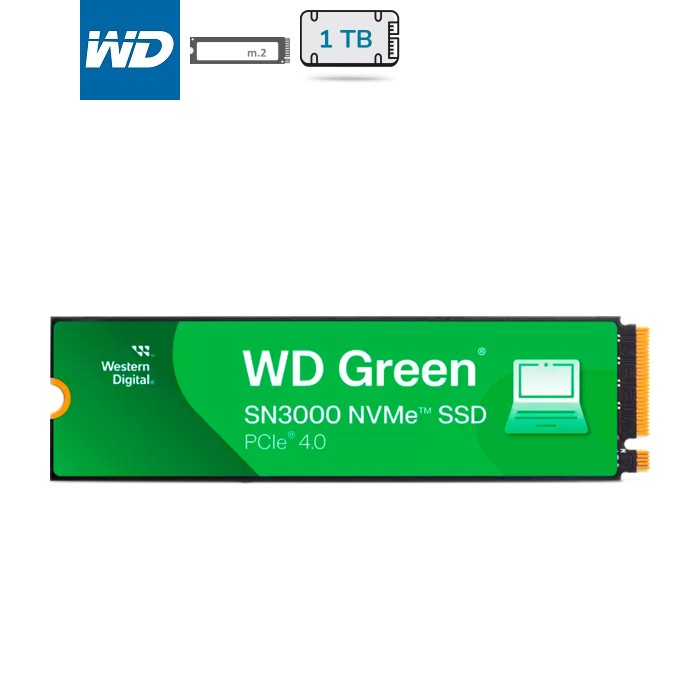 Накопичувач SSD M.2 2280 1TB SN3000 WD (WDS100T4G0E)