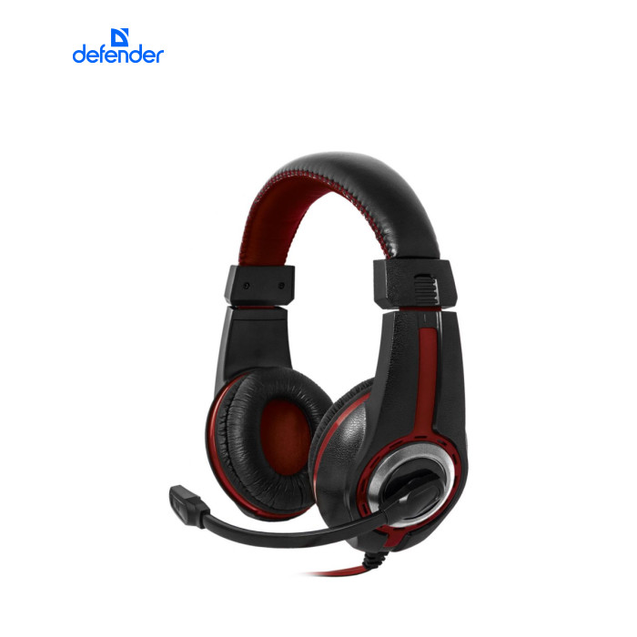 Наушники Defender Warhead G-185 Black-Red (64106)
