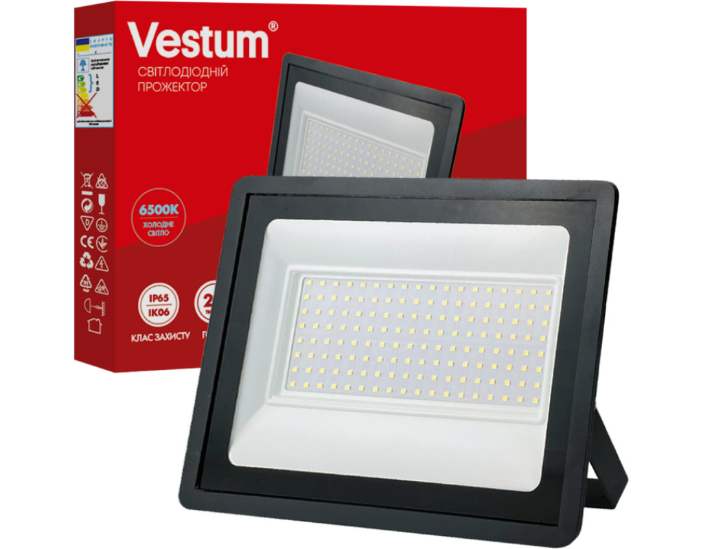 Прожектор Vestum LED 100W 6500K 180-260V IP65 (1-VS-3017)