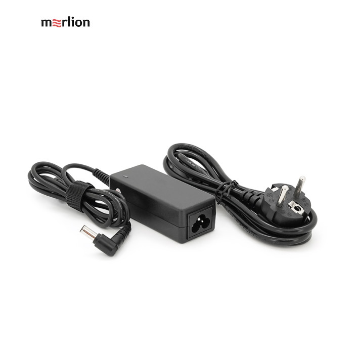 Блок живлення MERLION для ноутбука LG 19V 1.9A (36 Вт) штекер 6,5*4,4мм, довжина 0,9м + кабель живлення