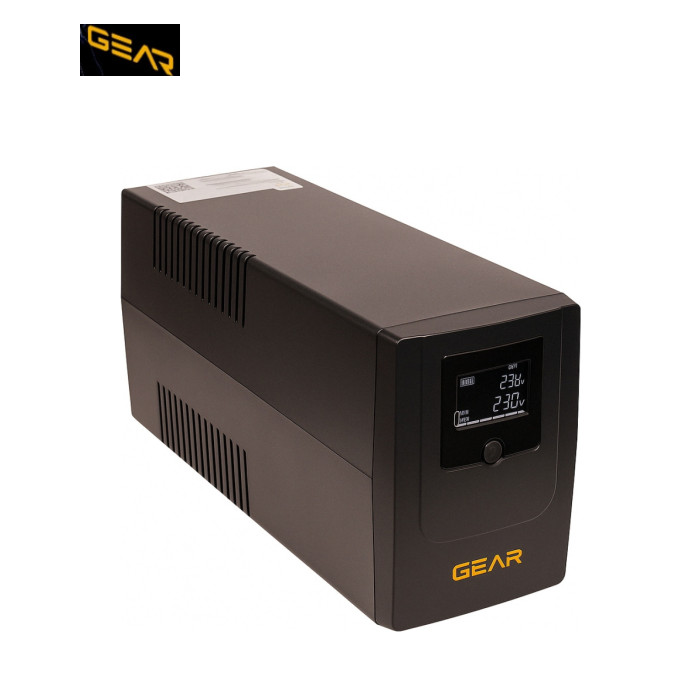 Пристрій безперебійного живлення GEAR GU-1500MLCD