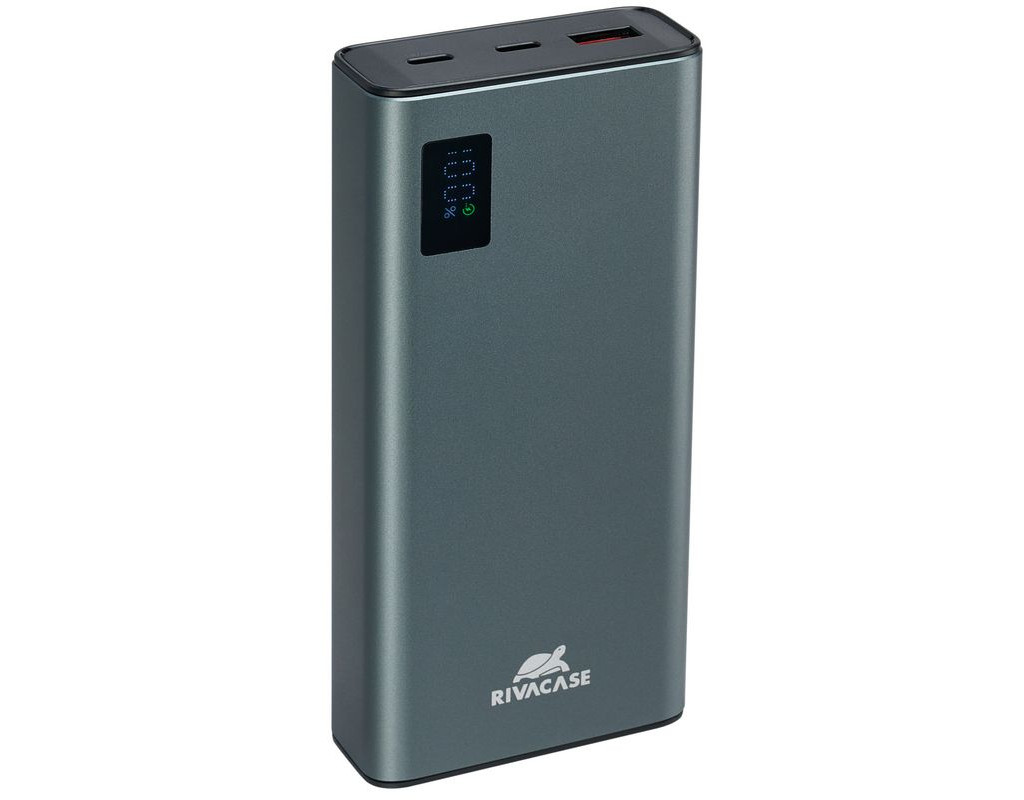 Повербанк Rivacase Rivapower 20000 mAh Grey (VA1022)