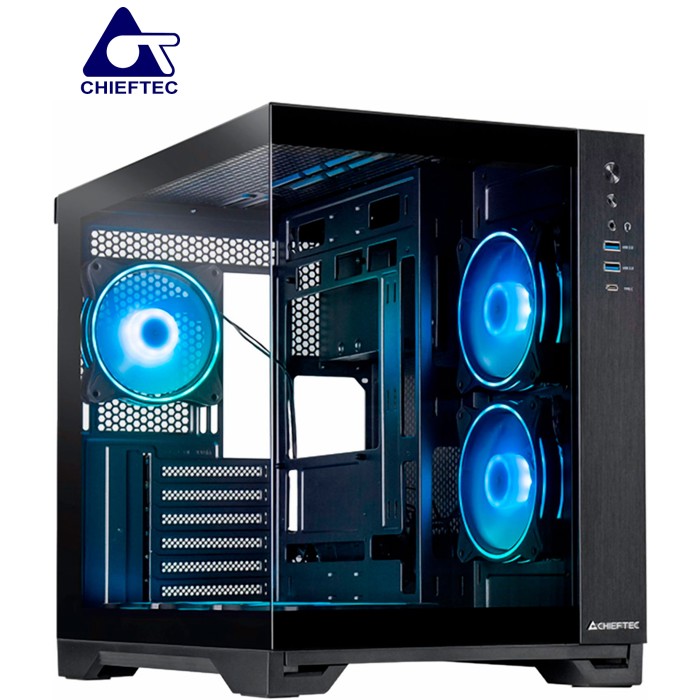 Корпус для ПК Chieftec VISIO (GM-30B-TG-OP)