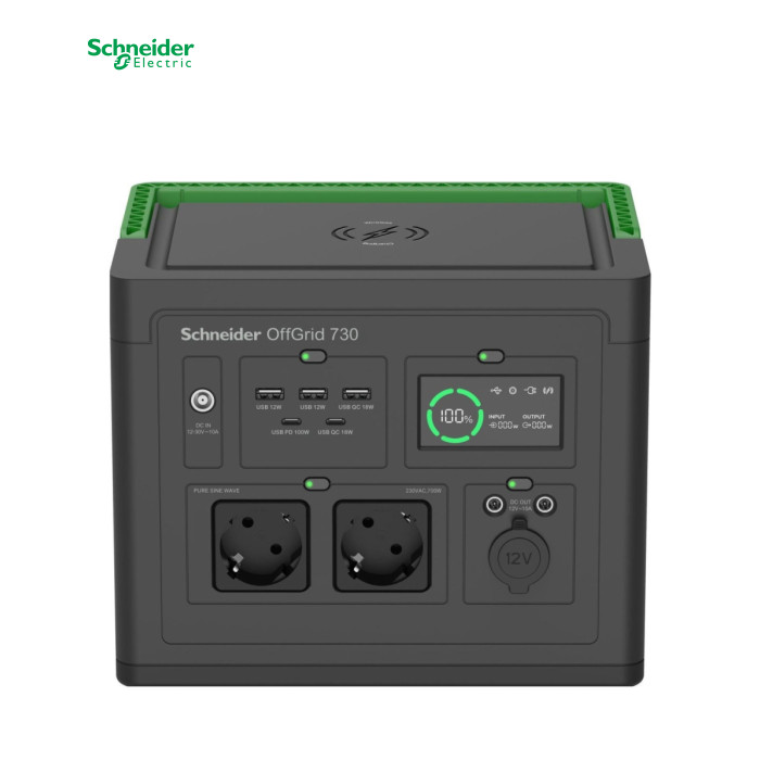 Зарядная станция Schneider Electric 700, 738Wh (PPS730-GR)