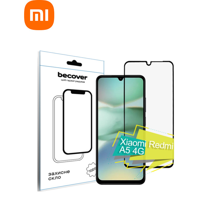 Скло захисне BeCover Xiaomi Redmi A5 4G Black (713418)