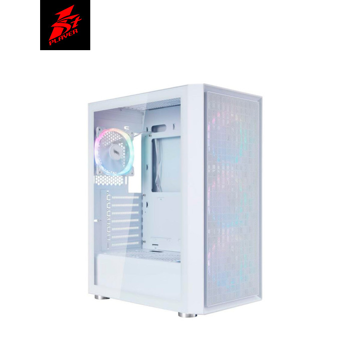 Корпус для ПК 1stPlayer Go6-WH-4FS7-W
