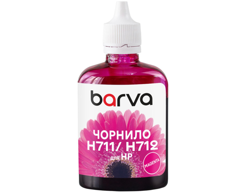 Чернила Barva HP 711/712 100ml M, water-soluble (H711-855)
