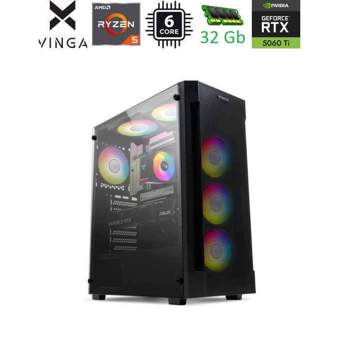 Компьютер Vinga Rhino D9110 (R5M32G5060TI16GWH.D9110)