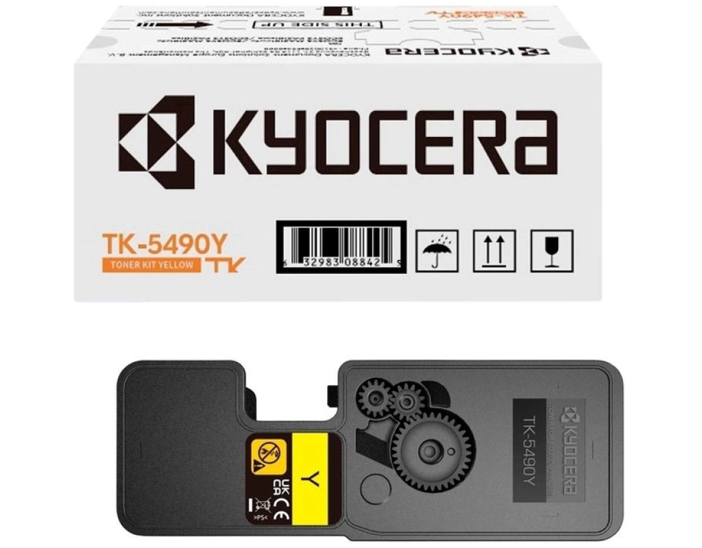 Тонер-картридж Kyocera TK-5490Y, 2.4K (1T0C22ANL1)