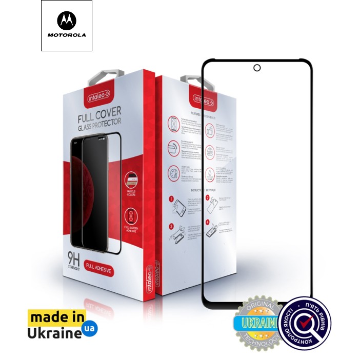 Скло захисне Intaleo Full Glue MOTO G13/G23/G53 Black (1283126567308)