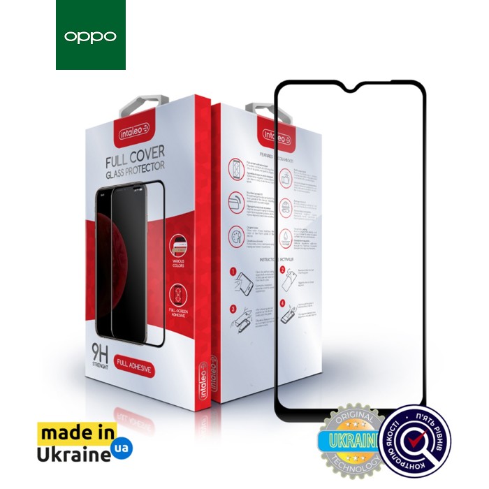 Скло захисне Intaleo Full Glue Oppo A38 4G Black (1283126588600)