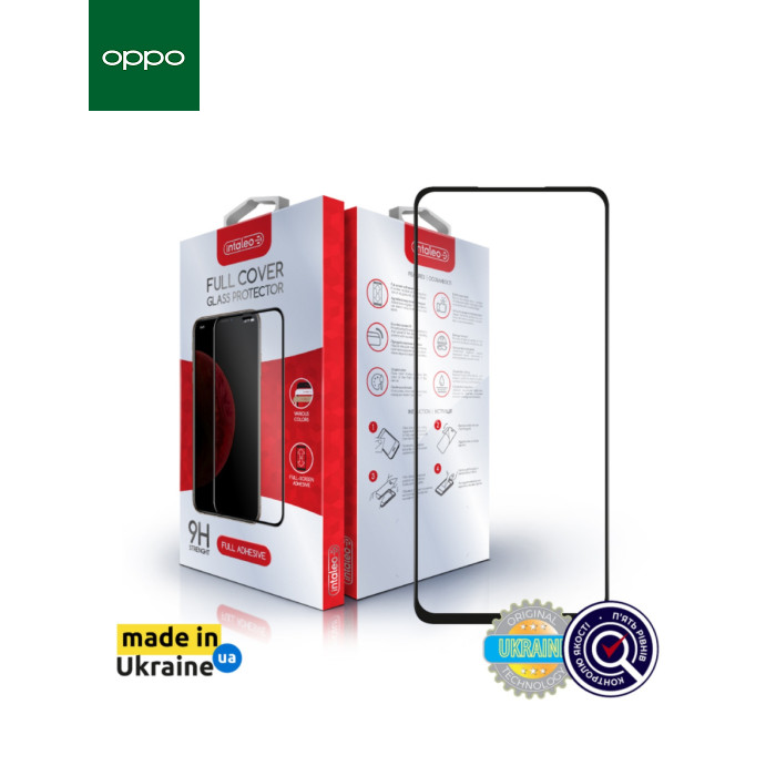 Стекло защитное Intaleo Full Glue Oppo A58 4G Black (1283126583490)