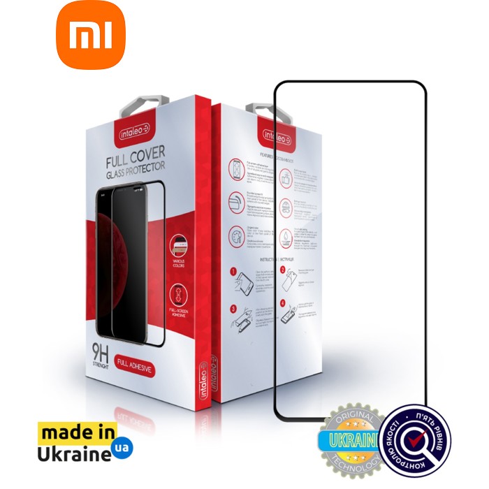 Скло захисне Intaleo Full Glue Xiaomi Redmi Note 13 Pro Plus 5G Black (1283126583933)