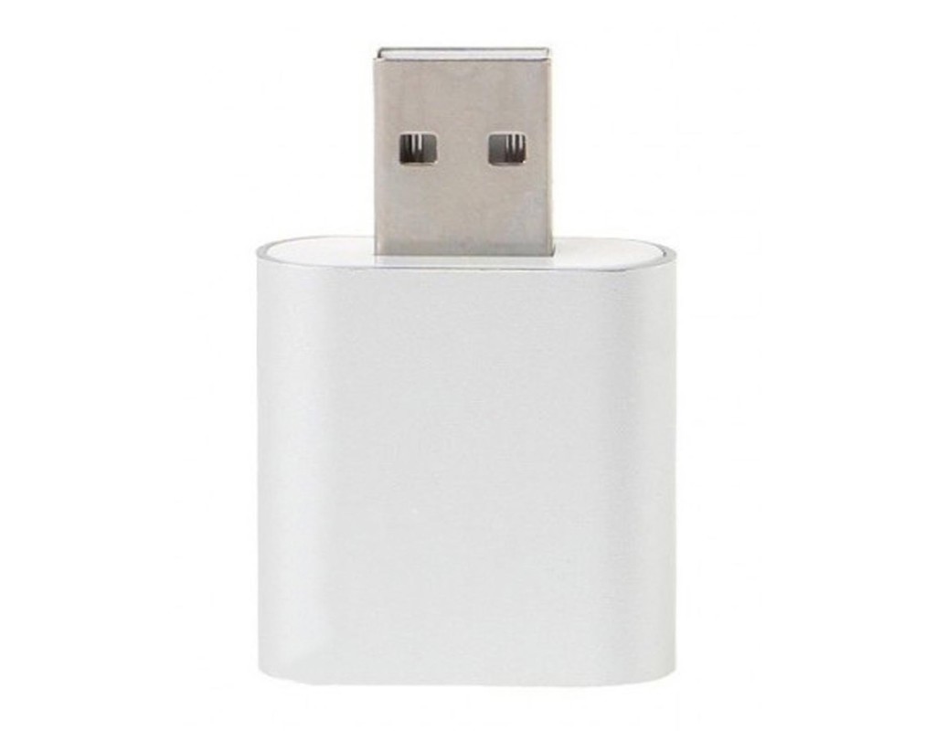 Звукова карта USB AUX jack, 2*TRS (Mic + Ear) Virtual 7.1 Channel, chip CZH-H077