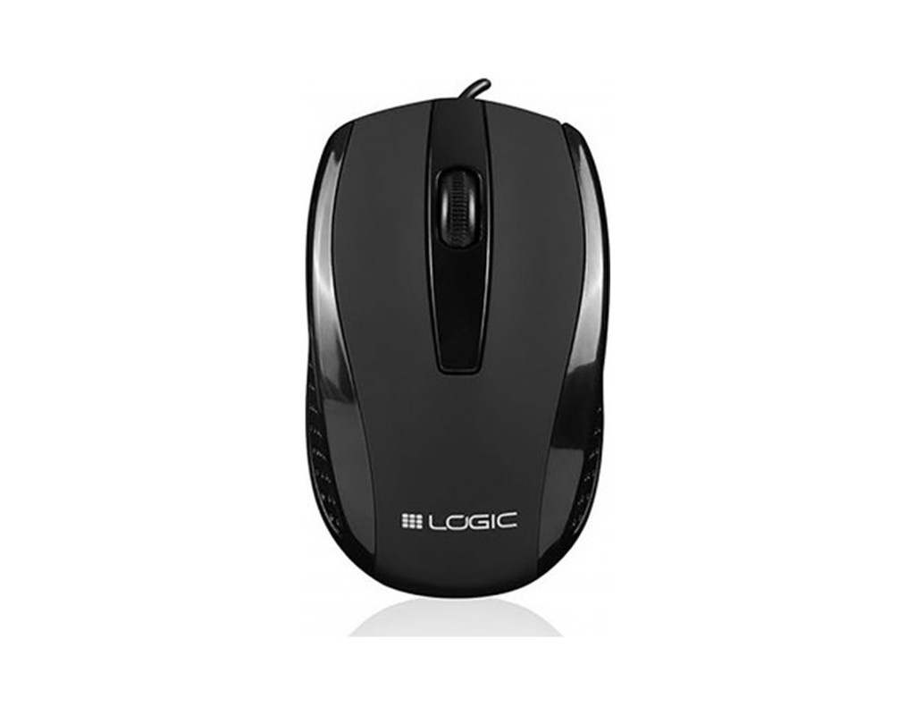 Мишка Logic concept LM-31Black (M-LC-LM31W-BK)