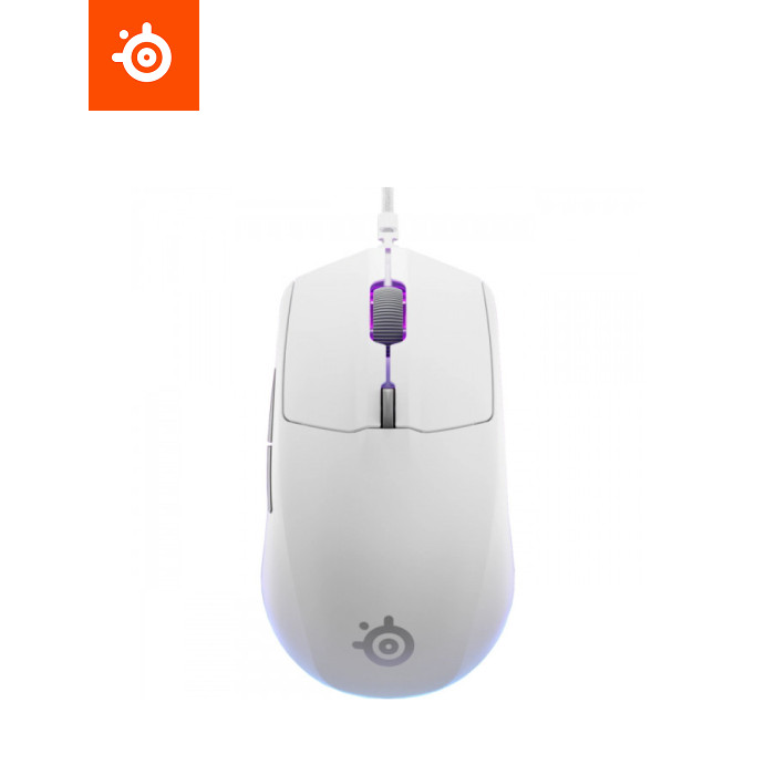 Мишка SteelSeries Rival 3 Gen 2 RGB White (62516)