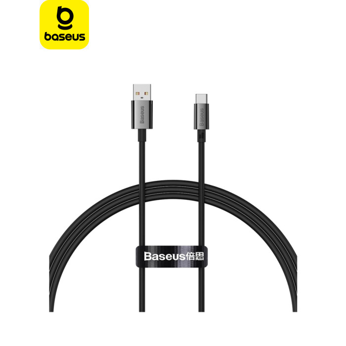 Дата кабель USB 2.0 AM to USB-C 1.0m Superior Fast Charging 100W cluster black Baseus (P10320102114-00)