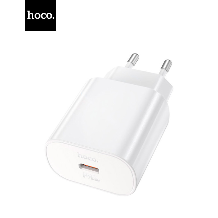 Зарядний пристрій HOCO N22 Jetta USB-C PD25W White (6931474760067)