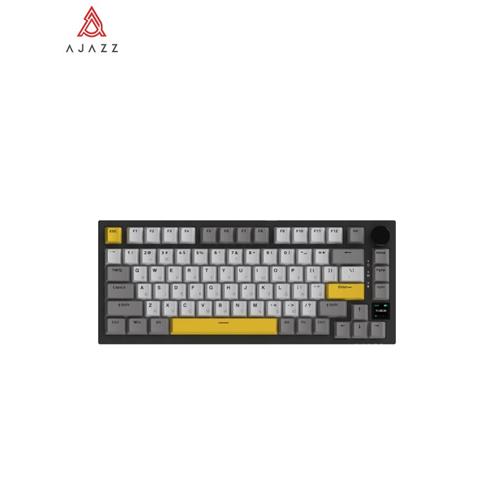 Клавиатура Ajazz AK820 Pro Flying Fish Switch Black RGB USB/Wireless/Bluetooth UA Black (AK820PRO-FF-BGY)
