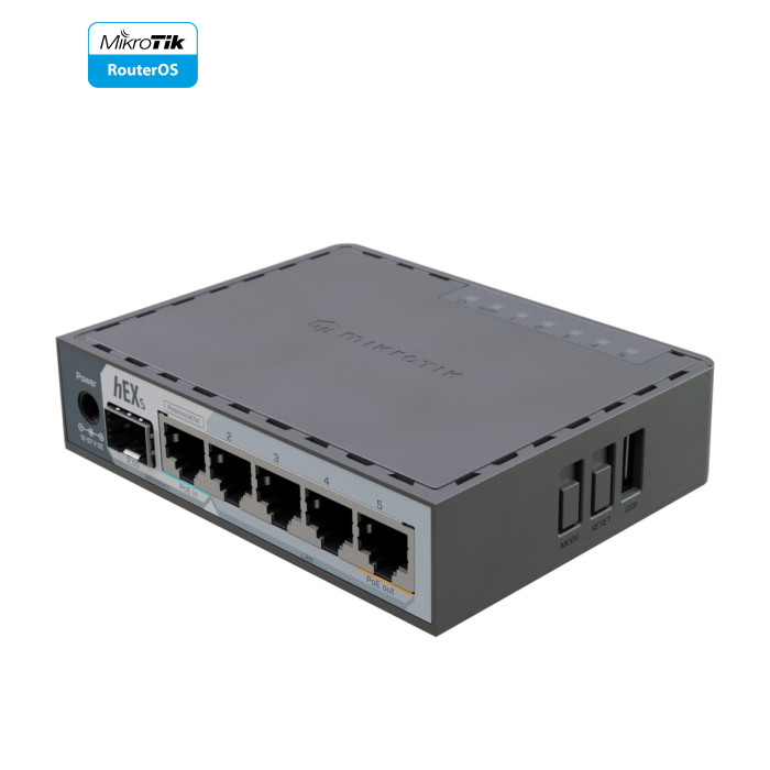 Маршрутизатор Mikrotik hEX S 2025 (E60IUGS)