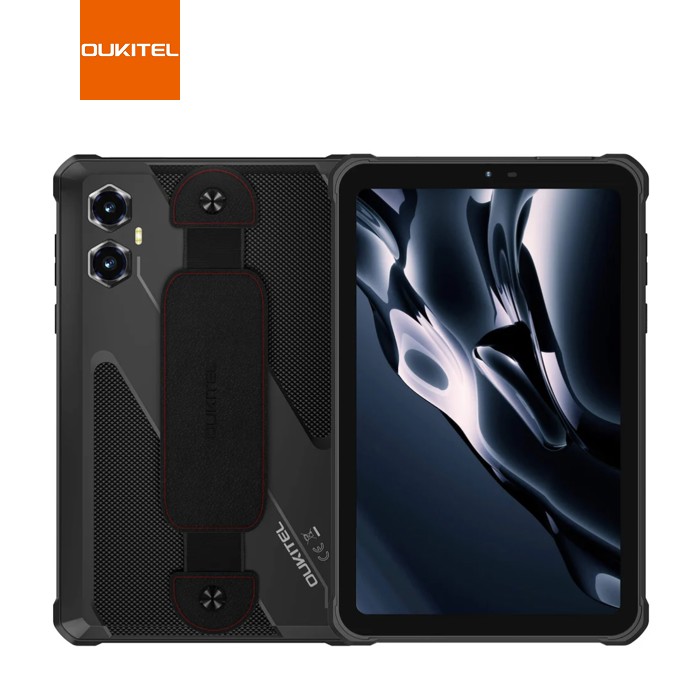 Планшет Oukitel RT3plus 8” HD / 4GB/128GB / G81 / 11000mAh / 16+8Мп / IP69K / LTE Black