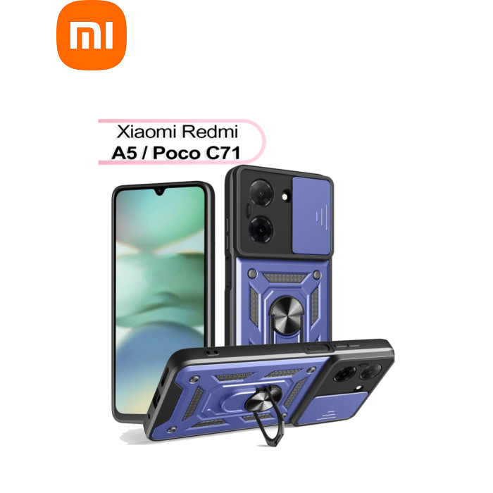 Чохол до мобільного телефона BeCover Military Xiaomi Redmi A5 / Poco C71 Blue (713544)