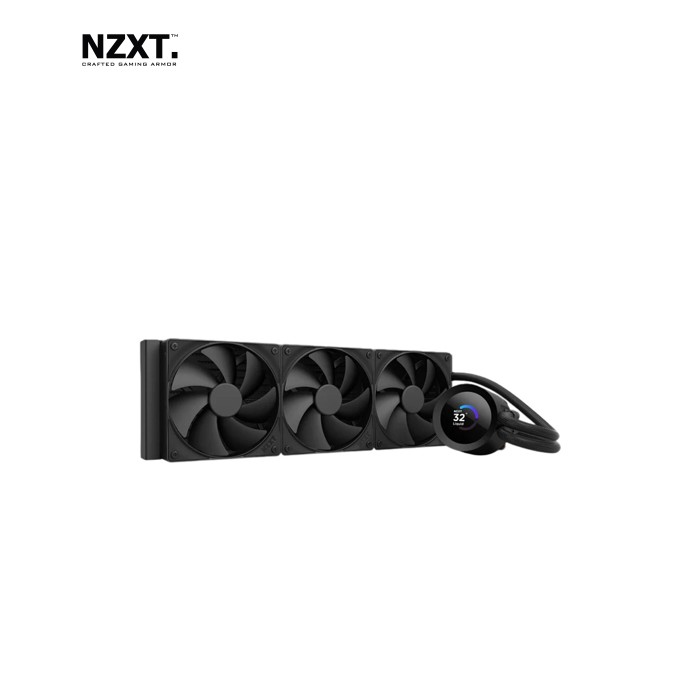 Система рідинного охолодження NZXT Kraken Plus V2 360mm AIO liquid cooler w/Displ (RL-KN360-B2)