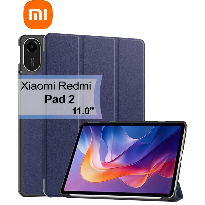Чехол для планшета BeCover Smart Xiaomi Redmi Pad 2 11.0" Deep Blue (713637)