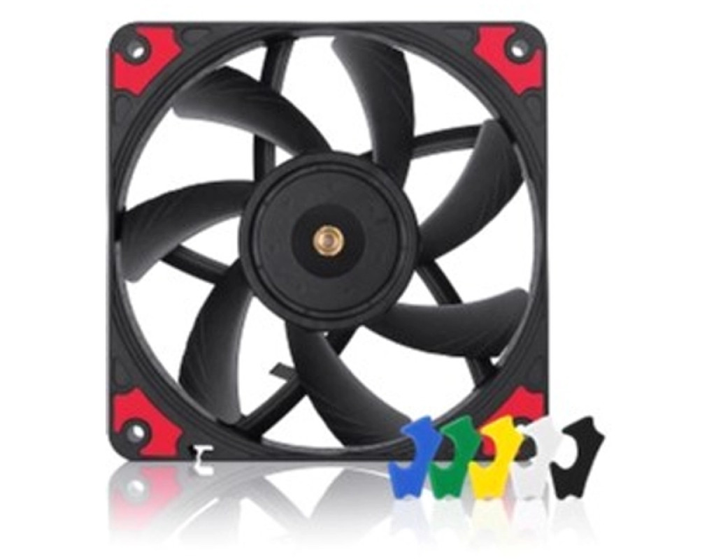 Кулер для корпуса Noctua NF-A12x15 PWM CHROMAX. BLACK. SWAP