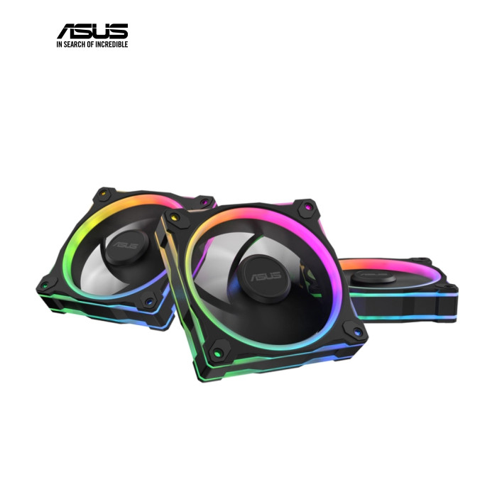 Кулер до корпусу ASUS PRIME MR120 ARGB BLACK 3IN1 (90DA00I0-B09020)