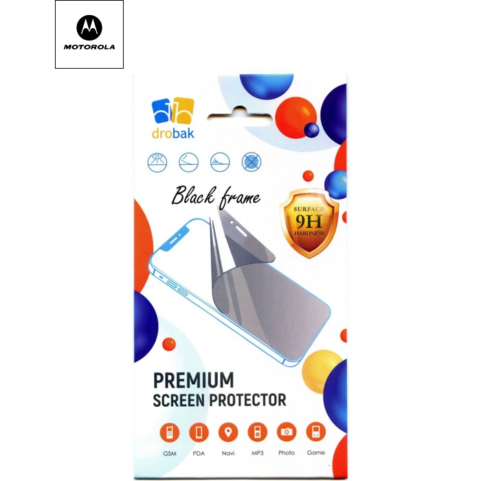Скло захисне Drobak Motorola Moto G05/ G15/ G15 Power/ E15 Black (595936)