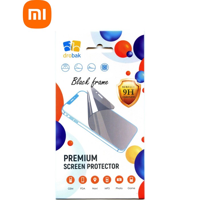 Стекло защитное Drobak Poco M6 4G Black (595915)