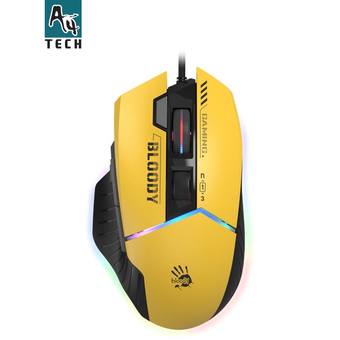 Мишка A4Tech Bloody W95 Max RGB Activated USB Sports Lime (4711421985727)