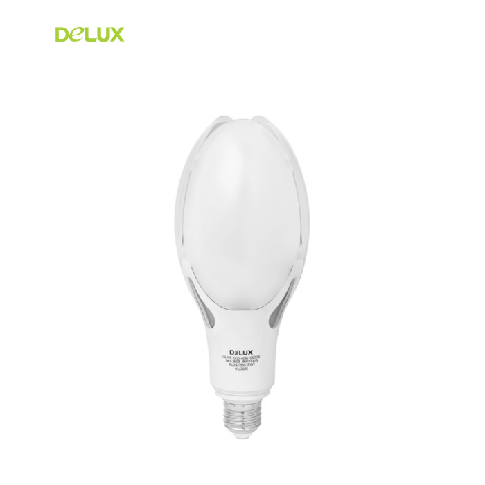 Лампочка Delux OLIVE ECO 40Вт E27 6500K 230В (90023325)