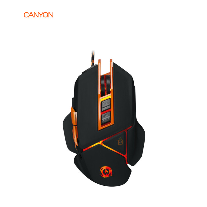 Мишка Canyon GM-6 USB Black (CND-SGM6N)