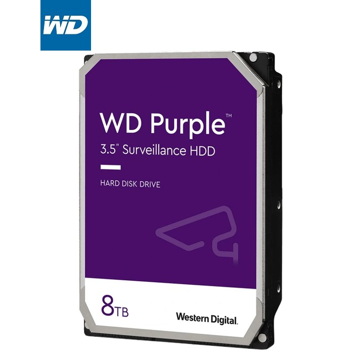 Жорсткий диск 3.5&rdquo; WD85PURU-78, 8 ТБ, SATA 3, 6 Гбіт / с, кеш 256 МБ