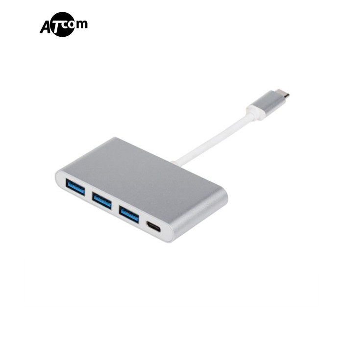 USB-хаб Atcom USB Type-C 4-в-1 (12808)