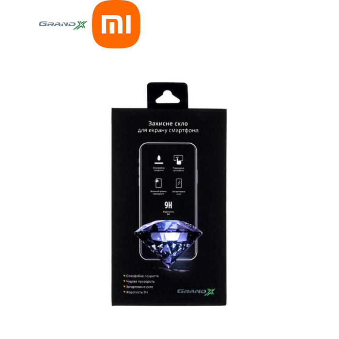 Скло захисне Grand-X Xiaomi Mi A2 full cover black (GXXMA2FCB) (GXXMA2FCB)