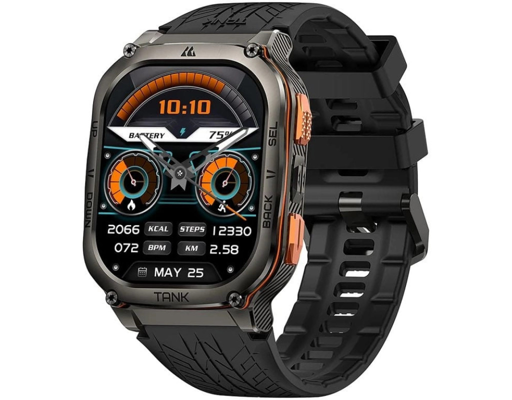 Смарт-часы KOSPET Tank M3 ULTRA BLACK (6974958250708)