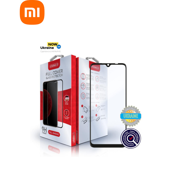 Скло захисне Intaleo Full Glue Xiaomi Redmi 9А (1283126503979)