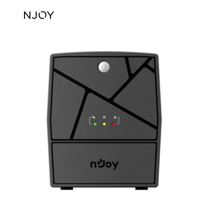 Джерело безперебійного живлення NJOY Keen 1000 (UPLI-LI100KU-CG01B), Lin.int., AVR, 4 x евро, USB, пластик