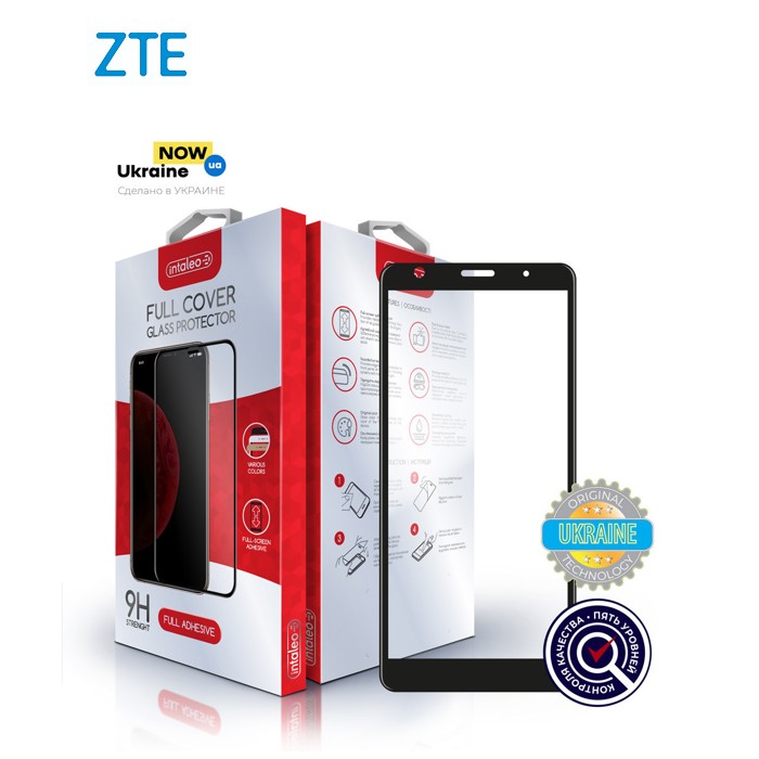 Стекло защитное Intaleo Full Glue ZTE Blade L8 (1283126504709)