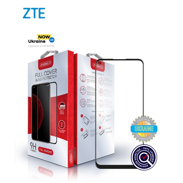 Скло захисне Intaleo Full Glue ZTE Blade V2020 (1283126504648)